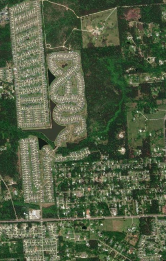 North vs South Parish Map